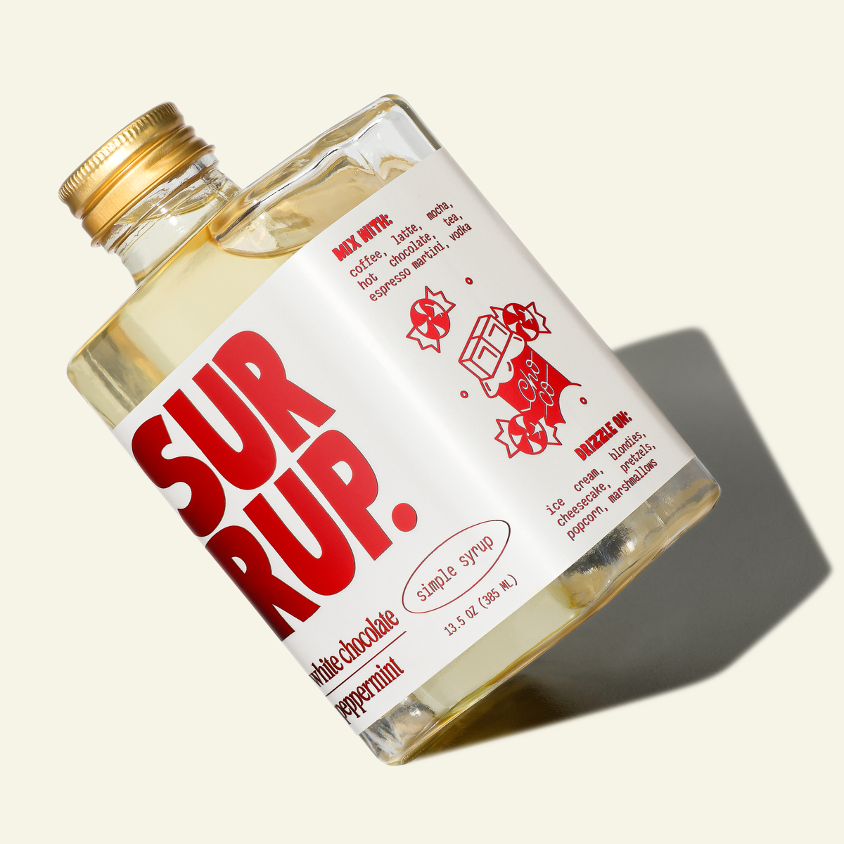 Frosty Peppermint White Chocolate Syrup