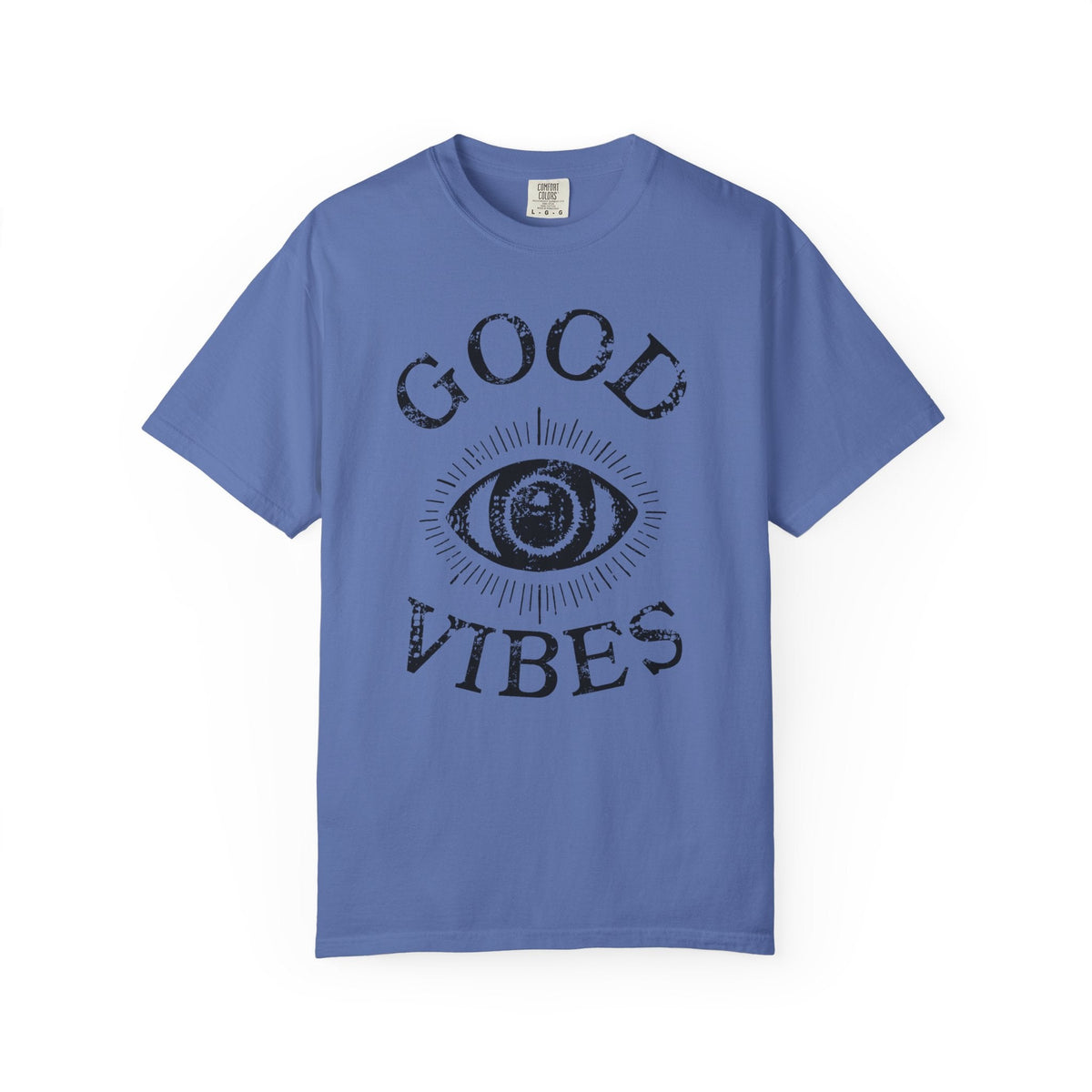 Good Vibes Eye T-Shirt: Vintage Mystic Graphic Tee