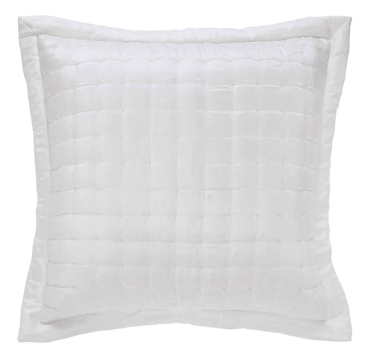 Madison Hand Pinched Silk Quilt Sham - Clearance