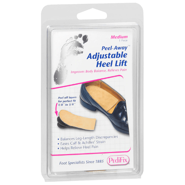 PediFix Peel Away Adjustable Heel Lift Medium 1 Each