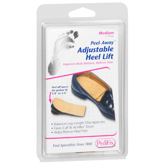 PediFix Peel Away Adjustable Heel Lift Medium 1 Each