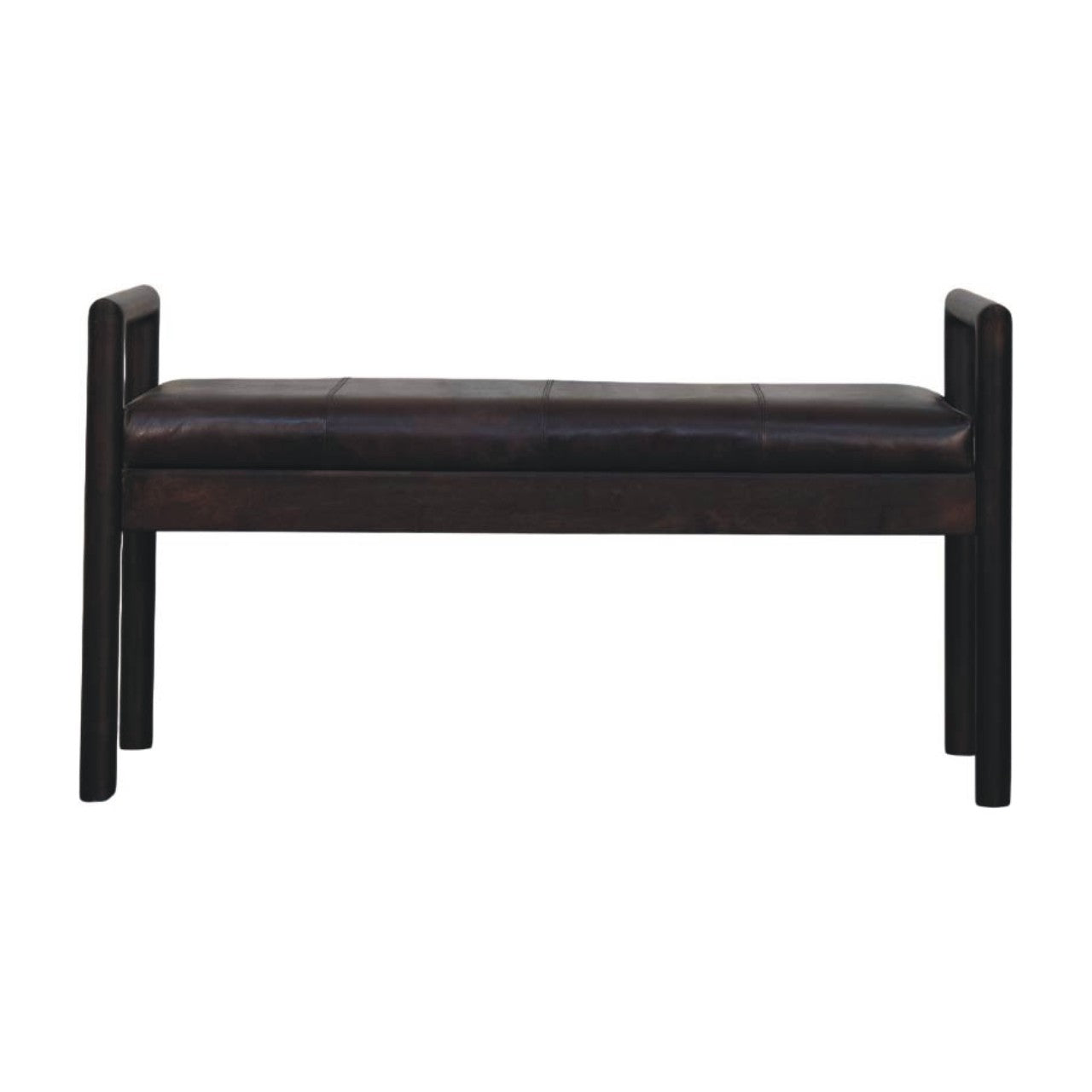 Solid Wood Gridline Bench