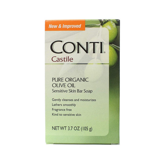 Conti Castile Olive Oil Sensitive Skin Bar Soap, 4 Oz