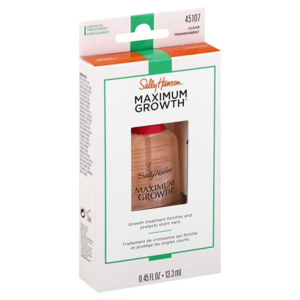 Sally Hansen Maximum Growth Nail Treatment 45107 Clear