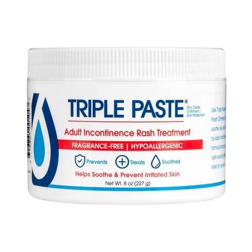 Triple Paste Adult Incontinence Rash Treatment - 8 Oz