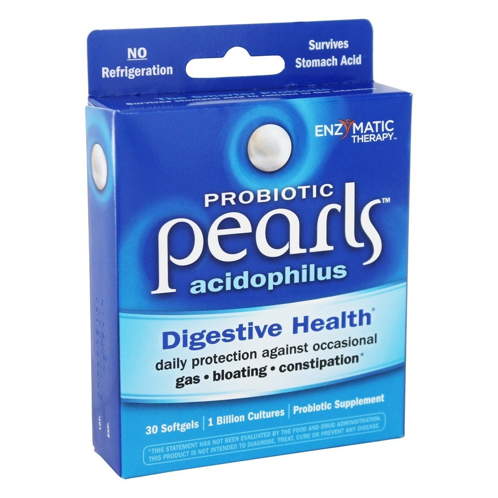 Nature's Way Enzymatic Therapy, Probiotic Pearls Acidophilus, 1 Billion, 30 Softgels