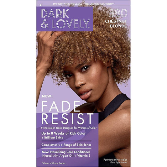 Dark and Lovely Fade Resist Hair Color Chestnut Blonde 380