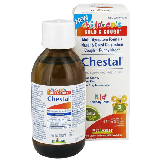 Boiron Chestal Adult Cold And Cough Syrup For Nasal 6.7 Fl Oz