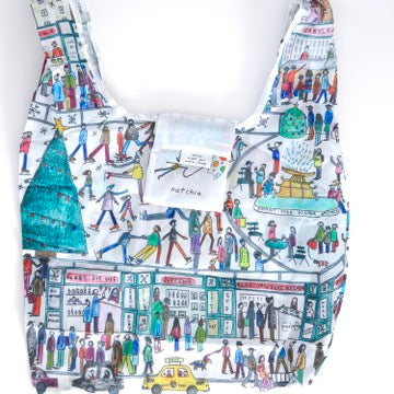 Bryant Park Winter Village Reusable Shopping Bag