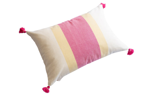 Saroj Hand Loom Pillow Cover - 14"x20"