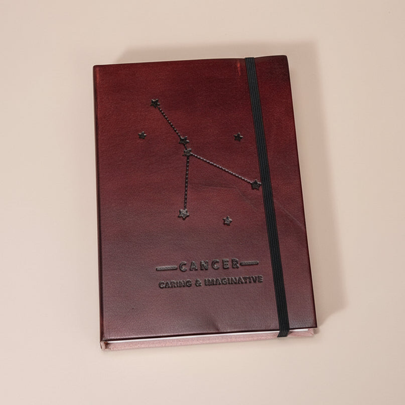 Astrology Zodiac Handmade Leather Journal