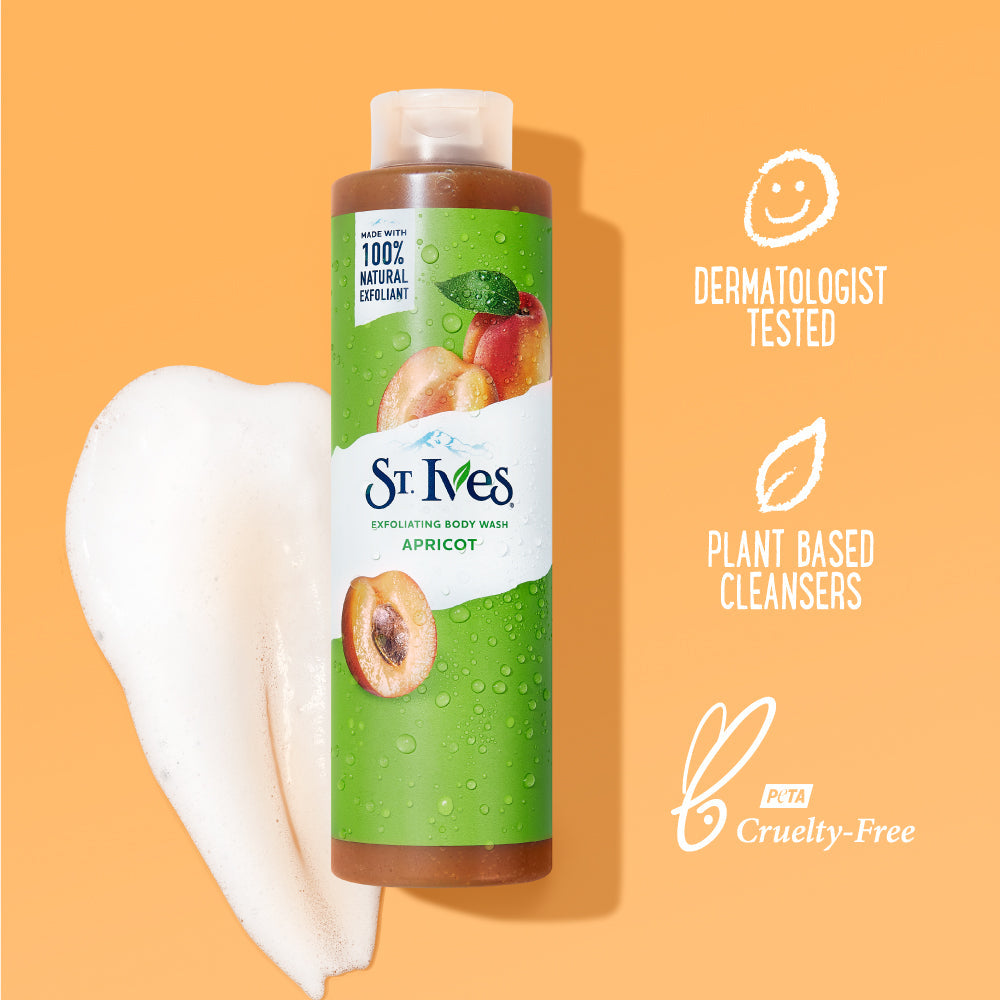 St. Ives Apricot Exfoliating Body Wash 473Ml - Osadia Concept Store