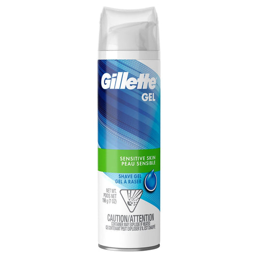 Gillette Sensitive Skin Shave Gel 198 Gr