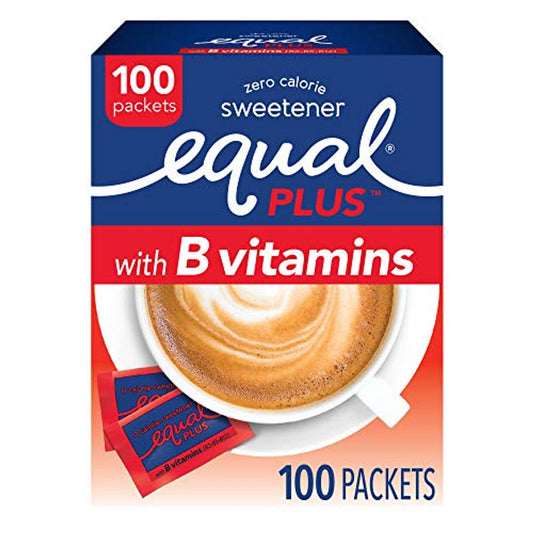 Equal Plus Sweetener, Zero Calorie, Packets