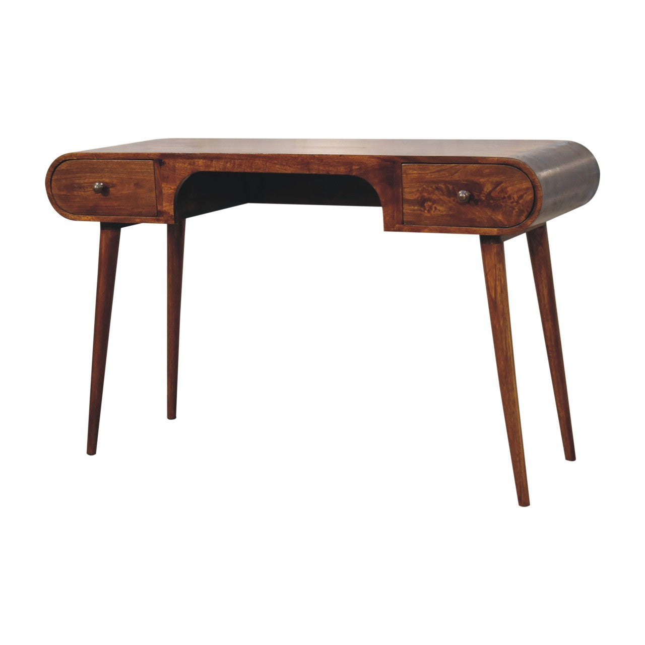 Solid Wood London Arch Writing Desk