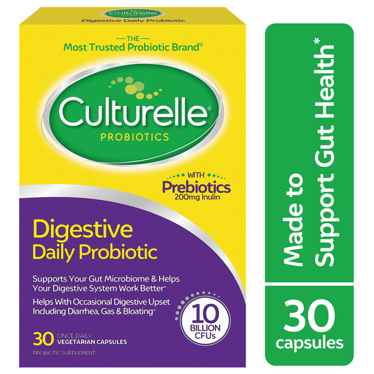 Culturelle Digestive Health Daily Probiotic, 30 Vegetarian Capsules