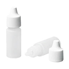 PLASTIC STERILE DROPTAINERS (DROPPER BOTTLES) - 7 ML, 24 COUNT