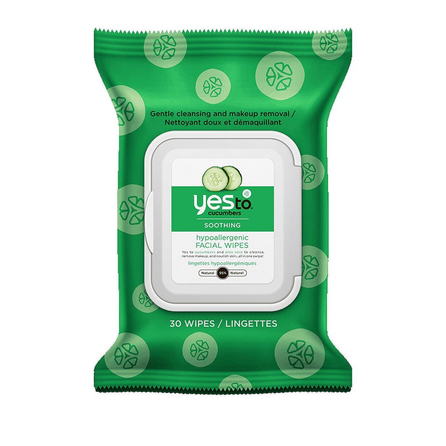 Yes To Cucumbers Sensitive Skin Calming Facial Wipes