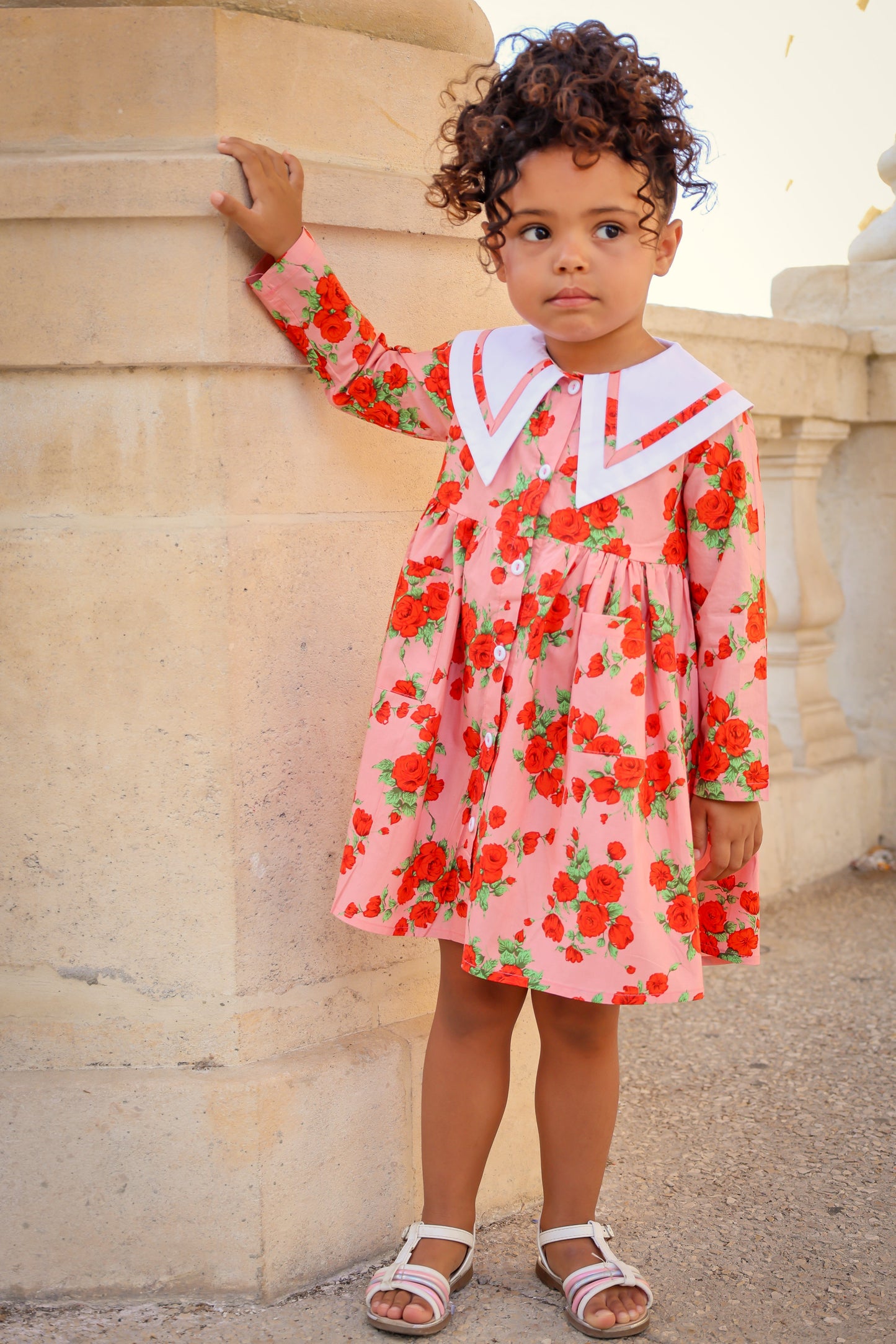 Garden Dress- Vintage Rose (Sample Rack)