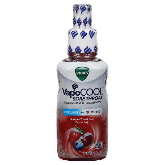 Vicks VapoCOOL Sore Throat Cherry Berry Freeze Spray