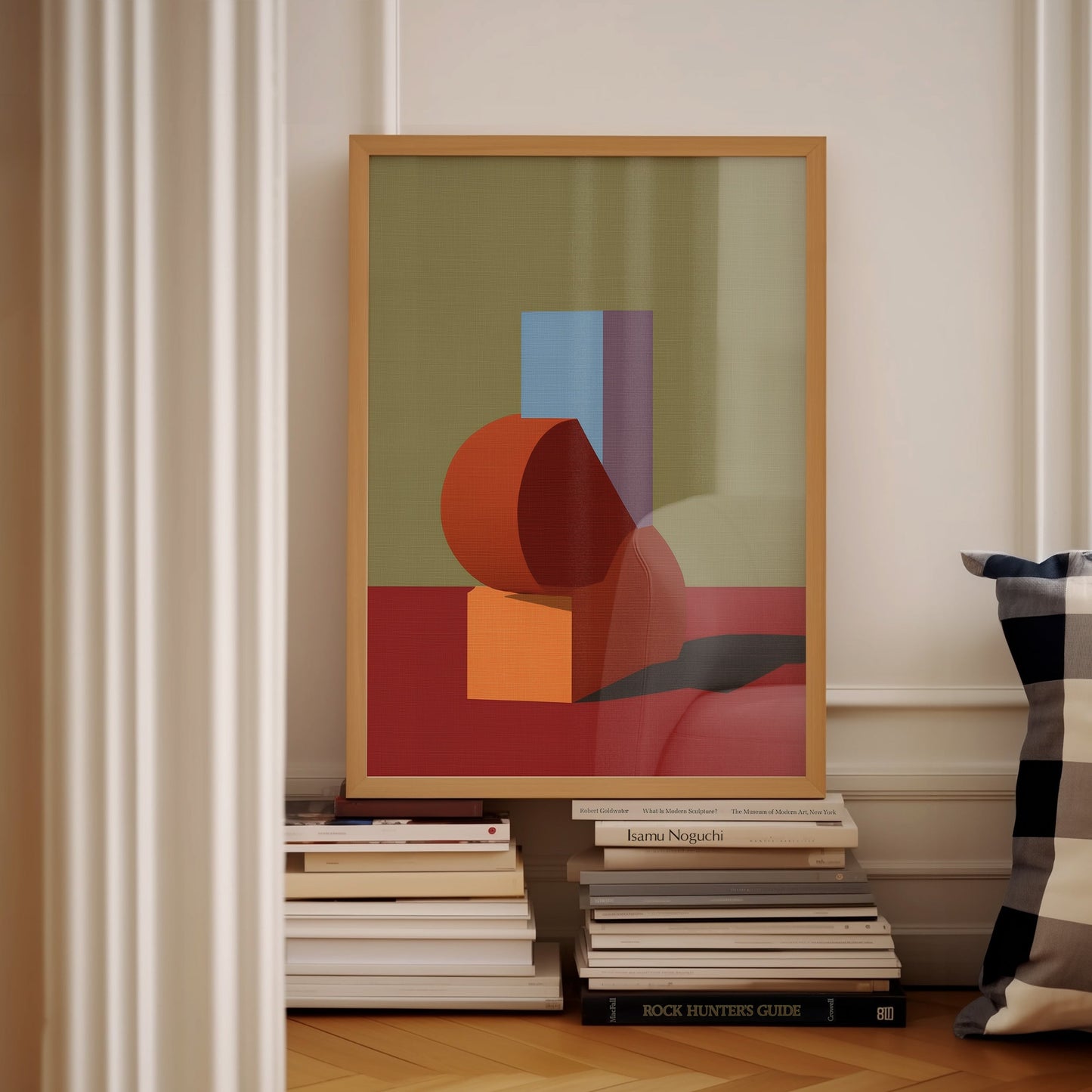 Form and Structure No. 04 — Geometric Abstract Art Print