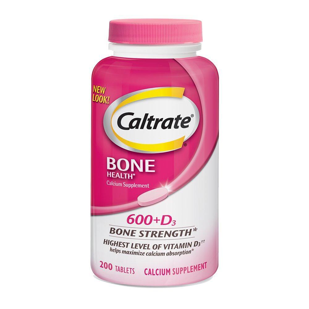 Caltrate Bone Health 600+D3 Calcium Supplement Tablets