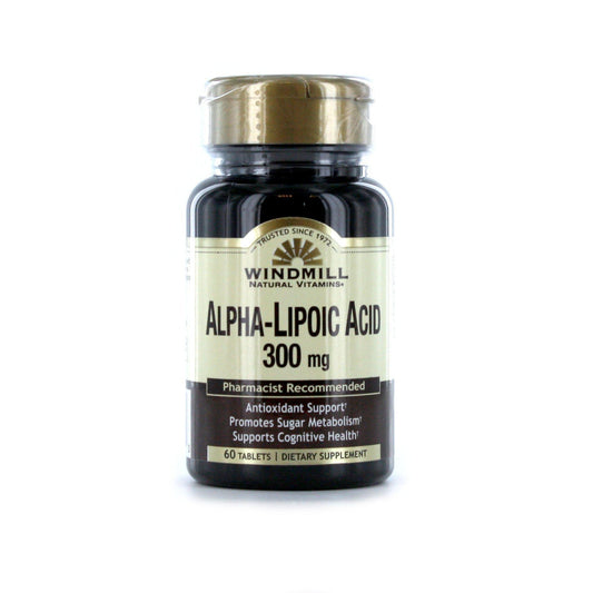 Windmill Alpha Lipoic Acid 300 Mg Tablets