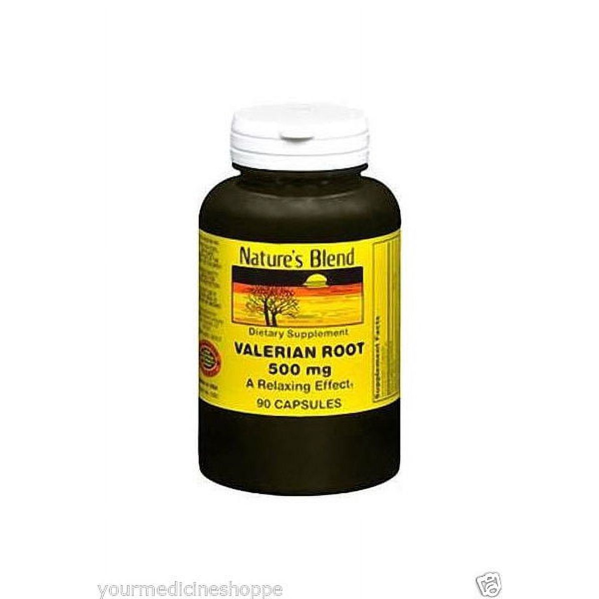 Nature's Blend Valerian Root 500 Mg 90 Capsules - Osadia Concept Store