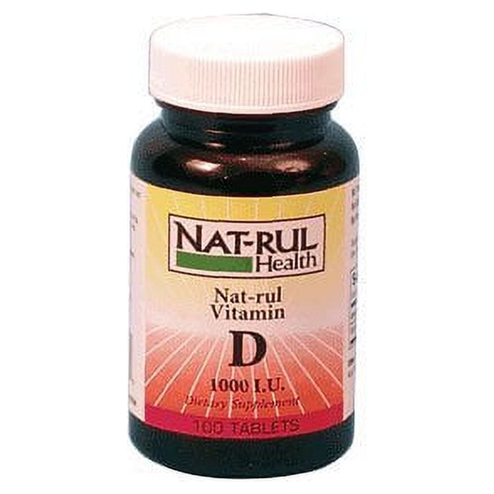 Natrul Health Vitamin D 1000 Iu Tablets