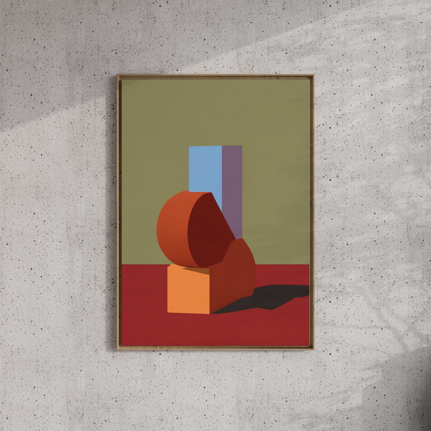 Form and Structure No. 04 — Geometric Abstract Art Print