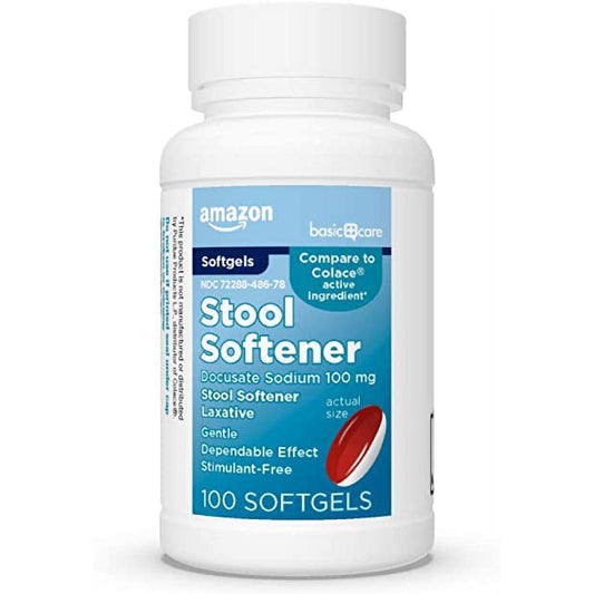 American Health Inc. Docusate Sodium Softgels 100ct