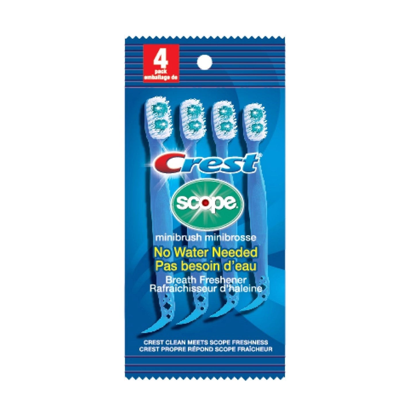 Scope toothbrush Outlast Minibrush Long Lasting Mint