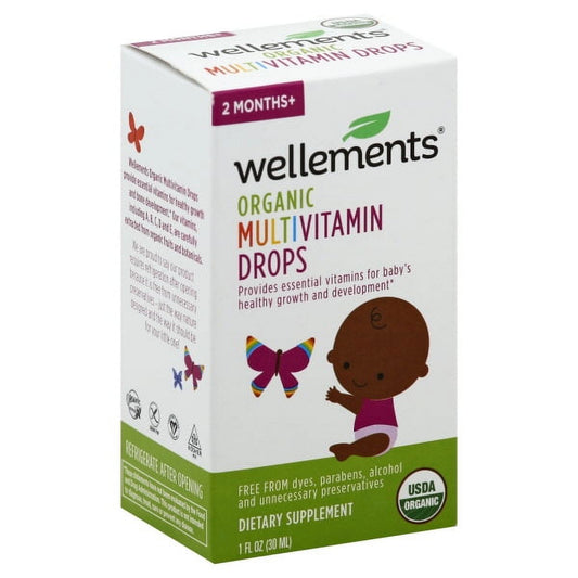 Wellements Organic Baby Multivitamin Drops