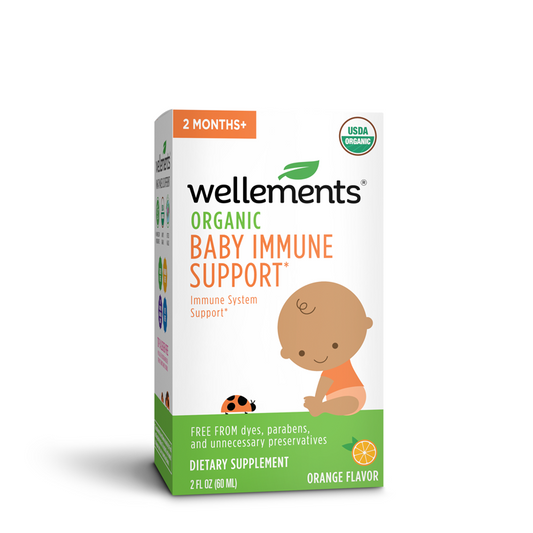 Wellements Organic Baby Immune Syrup - 2 Fl Oz