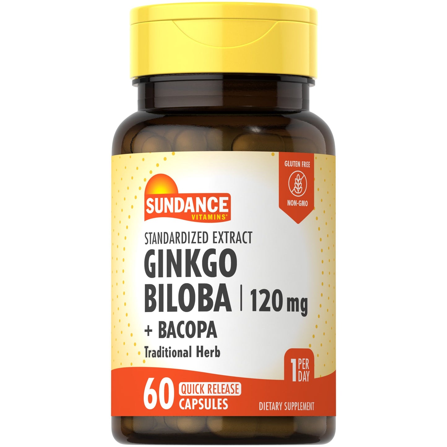 Sundance Ginkgo Biloba 120 Mg Plus – 60 Capsules
