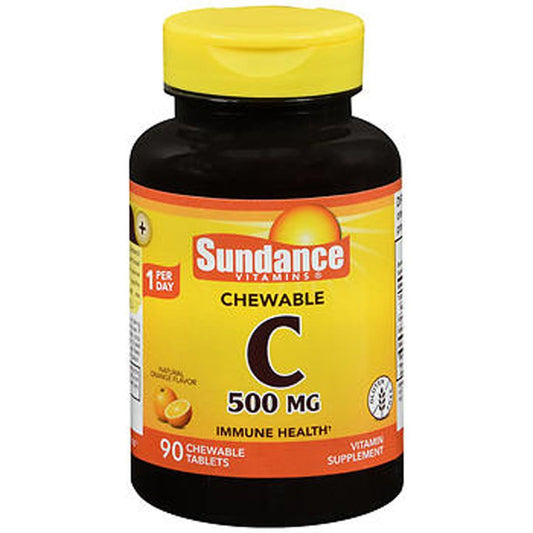 Sundance Vitamins Vitamin C 500 Mg Chewable Tablets