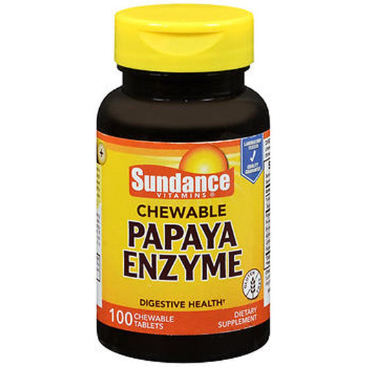 Sundance Vitamins Papaya Enzyme Chewable Tablets