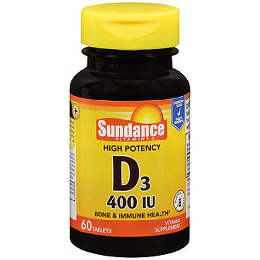 Sundance Vitamins High Potency D3 400 IU Tablets