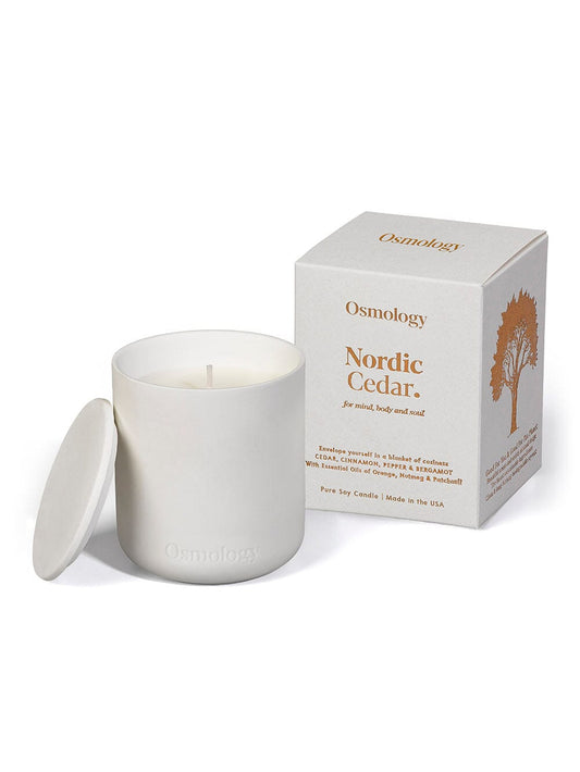 Nordic Cedar Scented Candle - Cedar Cinnamon and Bergamot