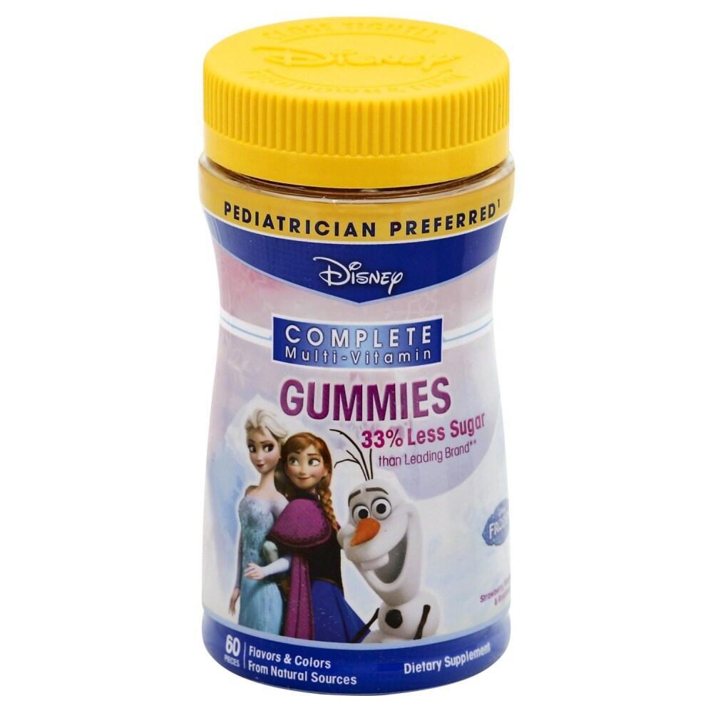 NatureSmart Disney Frozen Complete Multi-Vitamin Gummies Strawberry, Watermelon & Raspberry