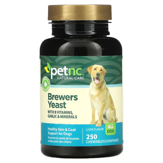 petnc NATURAL CARE Pet Brewers Yeast Chewables, For All Dogs
