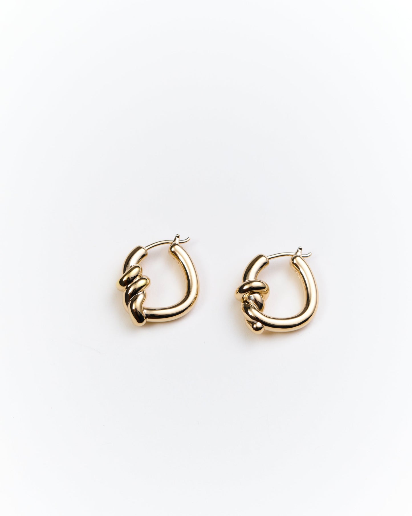 Lottie Chunky Knot Earrings