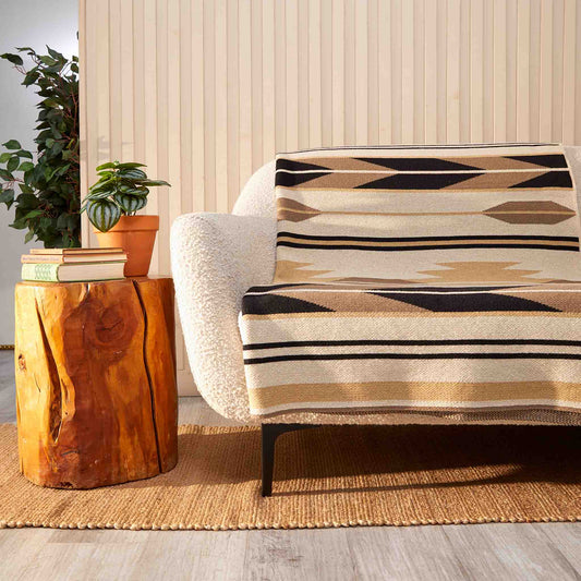 Star Gaze - Cotton Sustainable Knit Throw Blanket