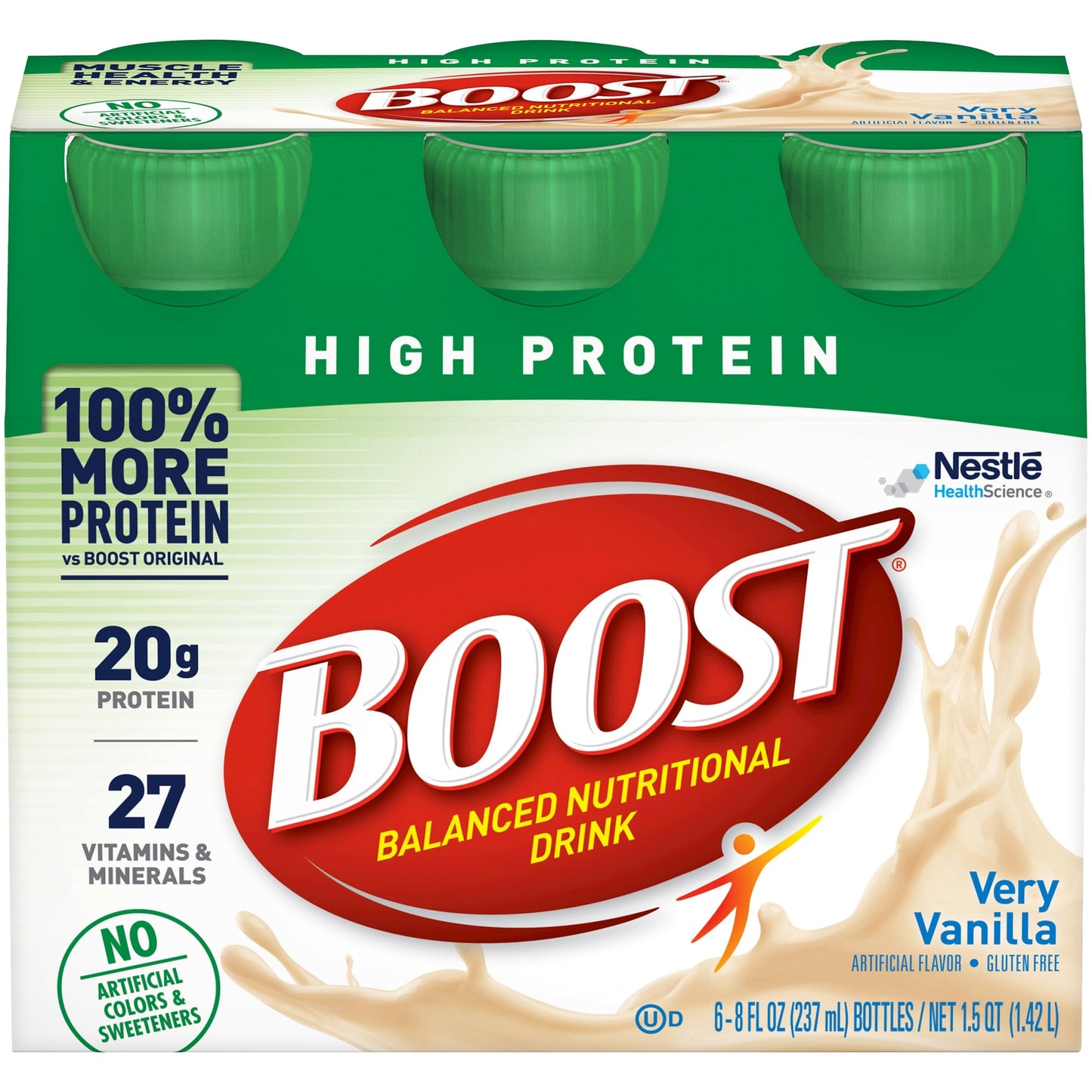 Boost High Protein Balanced Nutritional Drink Very Vanilla