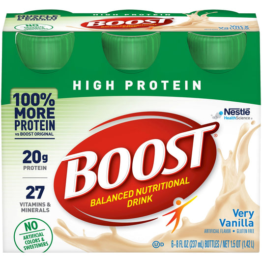 Boost High Protein Balanced Nutritional Drink Very Vanilla