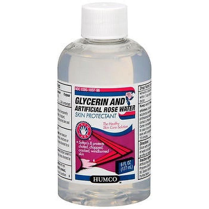Humco Glycerin & Artificial Rose Water Skin Protectant 6 Fl. Oz