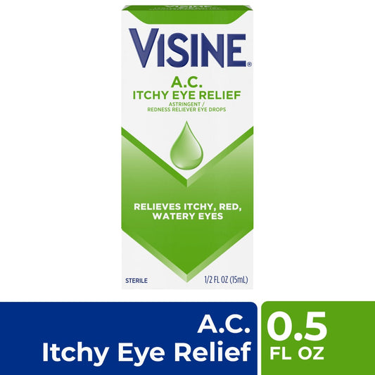 Visine Ac Drops Itchy Eye Relief