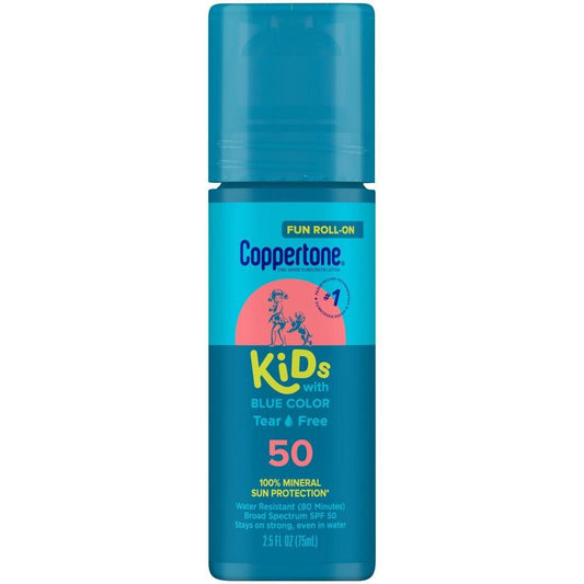 Coppertone Kids Roll On Sunscreen Lotion SPF 50 - 2.5 Fl Oz