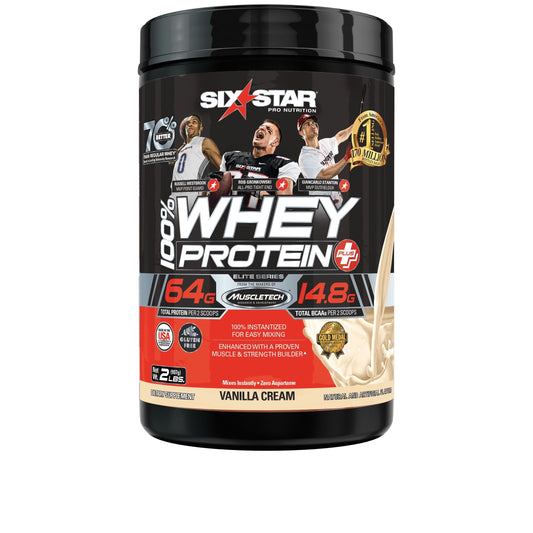 Six Star Pro Nutrition 100% Whey Protein Elite Series Vanilla Cream