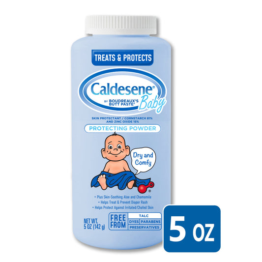 Caldesene Baby Cornstarch Powder With Zinc Oxide 5Oz